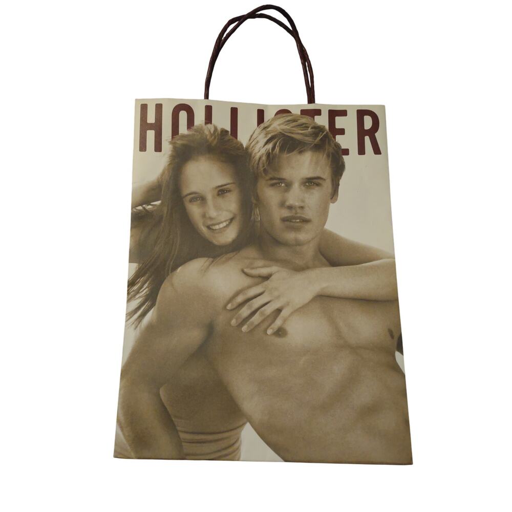 Hollister Paper Shopping Bag‎ 12x9